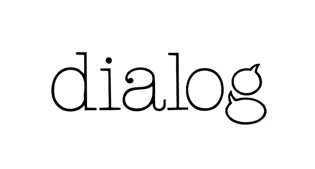 voorbeeld van een letterlogo dialog