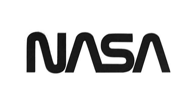 voorbeeld van een letterlogo NASA